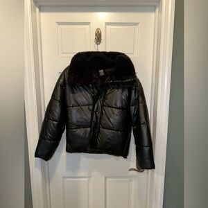 Express reversible puffer coat